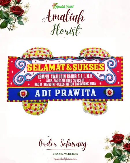 Papan Bunga Ucapan Selamat Ngabenrejo